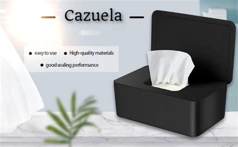 Cazuela Modern Rectangular Wet Wipe Dispenser Baby Napkin Holder Tissue ...