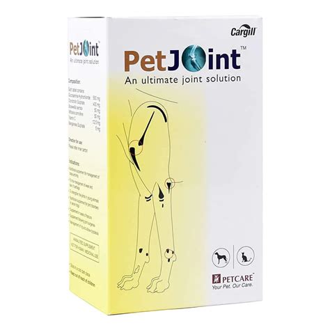 Petcare Pet Joint Tablets for Dogs and Cats 60 Tabs – Pet Central