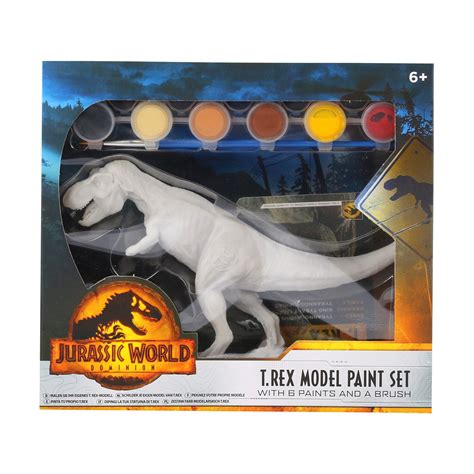 Jurassic World Dominion TRex Model Paint Set