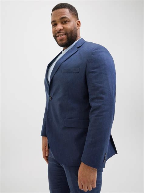 Plus Size Blazers Regular Fit | Bleu foncé | Jack & Jones®