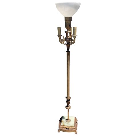 Antique Floor Lamp Torchiere at Zane Hodge blog