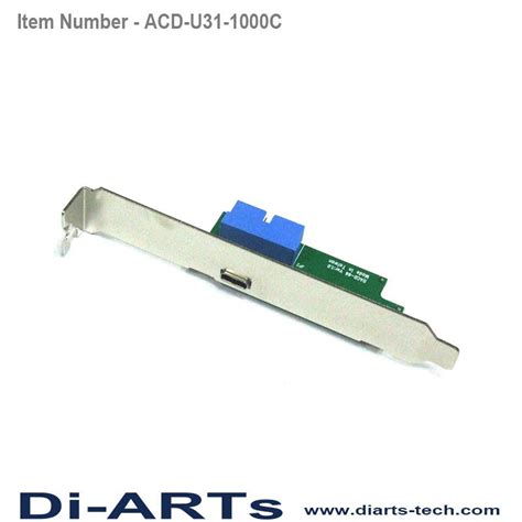 1 port USB-C USB 3.1 USB 3.0 Adapter Card - Di-ARTs Technology