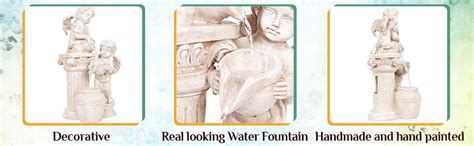 Wonderland Two Angels Water Fountain | Water Fall | Table Top Fountain ...