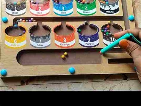 Colour classification magnet