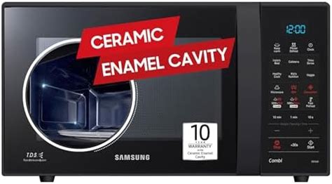 Samsung 21 L, Convection Microwave Oven (CE73JD-B1/XTL, Black, Various ...