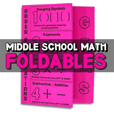 Image result for Free Math Foldables