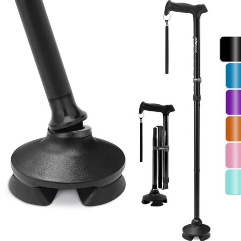 Amazon.com: Walking Cane for Men & Women - Folding, Adjustable ...