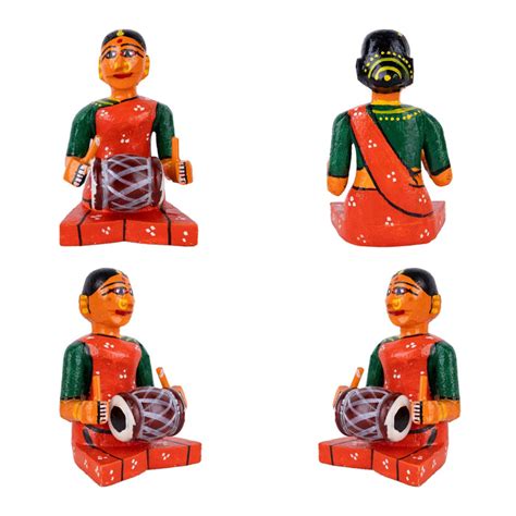 Giri - Wedding Set Golu Dolls | Navarathri Kolu | Wooden Golu Dolls