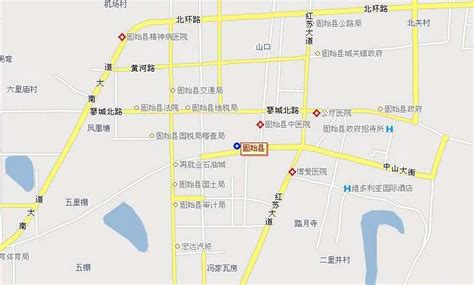 固始县地图1.1米定制河南省信阳市行政交通路线分布高清贴图新款-淘宝网