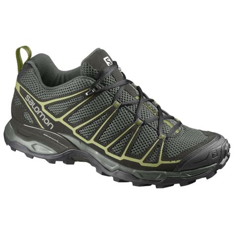 Salomon Hiking Shoes Outlet Shop - Olive / Black X ULTRA PRIME Mens