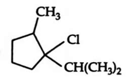 Which of these compounds represents the major monochlorination isomer ...