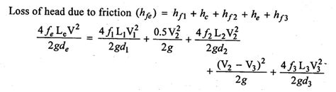 Fluid Flow through Pipes in series and parallel - with Solved Example ...