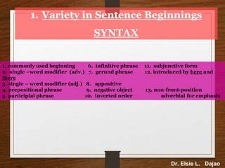 Examples of Syntactic Change 的图像结果