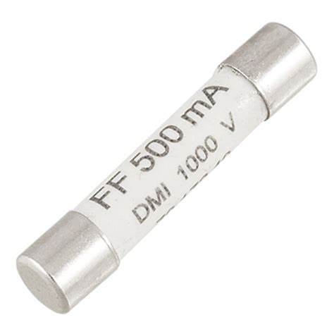 uxcell 1000V 500mA 6.3 x 32mm White Ceramic Fuse for Multimeter ...