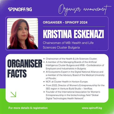 Less than a month before the biggest Spinoff event! | Kristina Eskenazi
