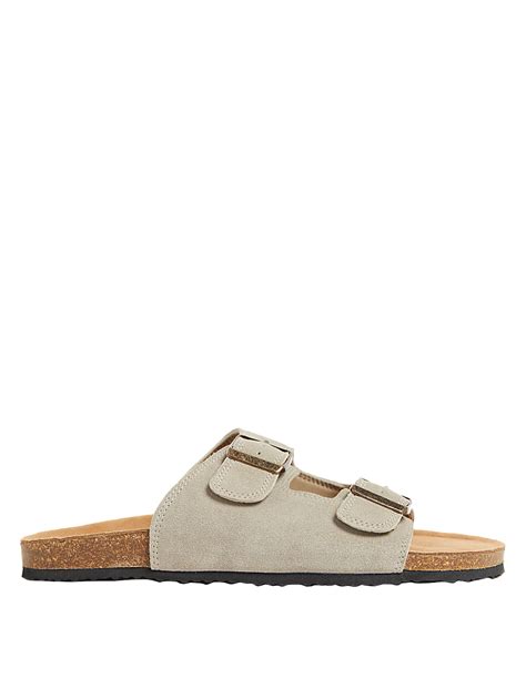 Buy Suede Slip-On Sandals at Marks & Spencer