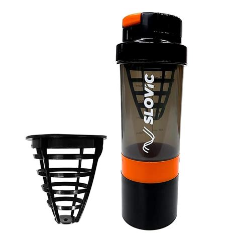 SLOVIC Leak-Proof Gym Shaker | Protein Shaker with Tornado Blender ...
