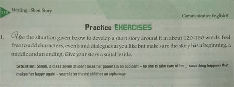 please write a short story of 120 - 150 words - Brainly.in