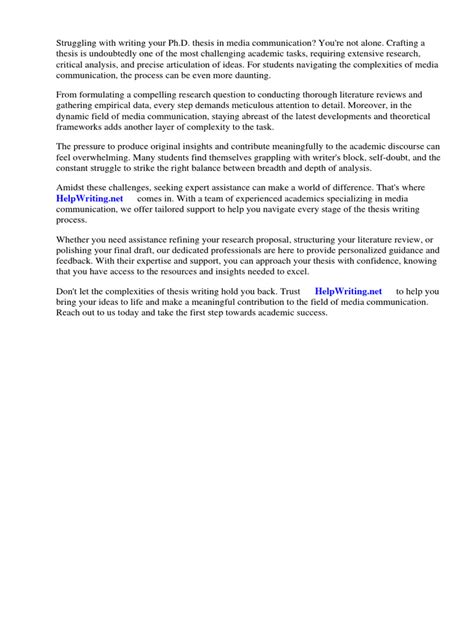 Communication Dissertation Topics 的图像结果