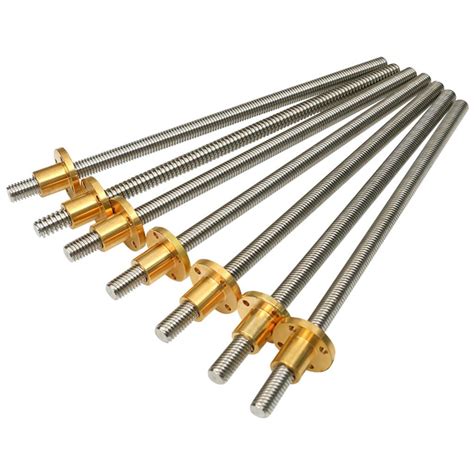 AthuAh Lead Screw and Brass Nut, T12 Lead Screw 3D Printer, India | Ubuy