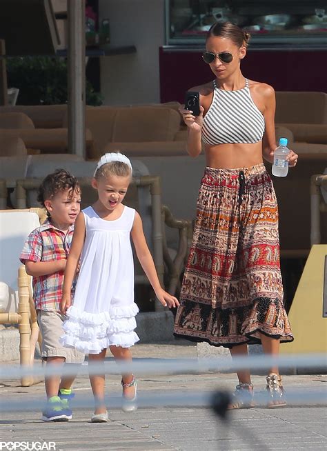 Nicole Richie snapped photos of her kids, Sparrow and Harlow, in the ...