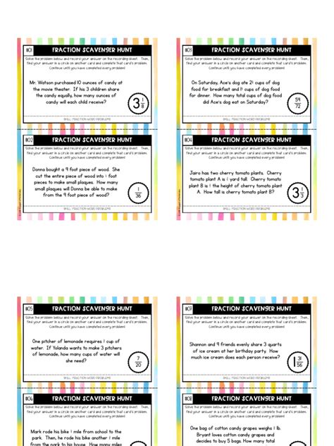 Image result for Math Test Fraction Word Problems