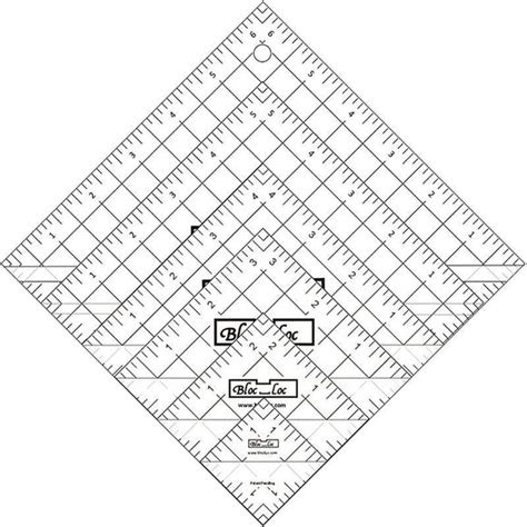 Image result for Half Square Triangle Ruler