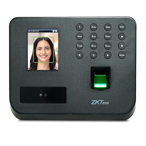 ZKTeco Touchless Face Multi-Biometric Time Attendance & Access Control ...