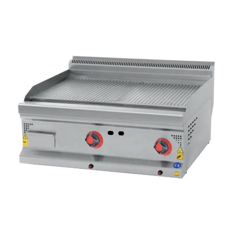 Karacasan 600 Series Ribbed Plate Grill, Gas Price