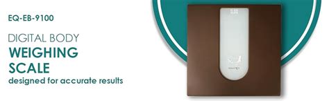 Equinox Personal Digital Weighing Scale EQ-EB-9100 for body weight ...
