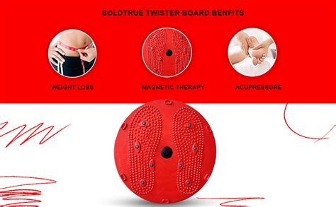 ALN Tummy Twister Abdominal ABS Exerciser Accupressure Pyramids ...