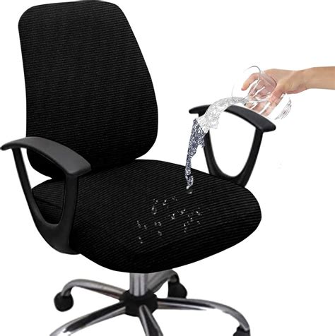 Melaluxe Office Chair Cover - Universal Stretch Desk Chair Cover ...
