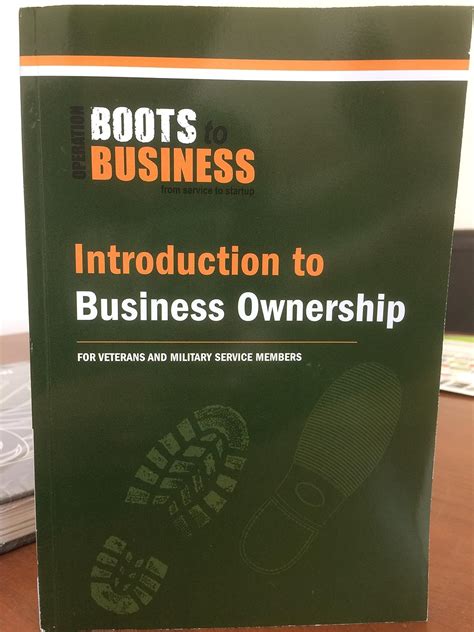 Introduction to Business Ownership For Veterans and Military Service ...