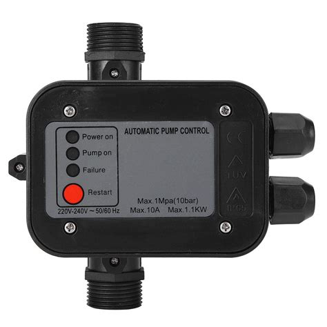 Buy Pressure Switch Automatic Pressure Controller 220V Black Self ...