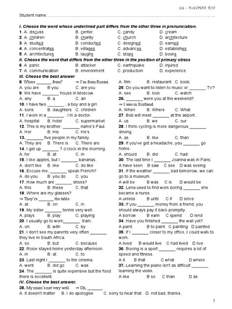 Image result for Study Guide for Writing Placement Test