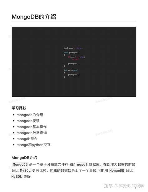 MongoDB Tutorial Mac 的图像结果