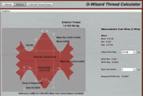 Thread Calculator C 的图像结果