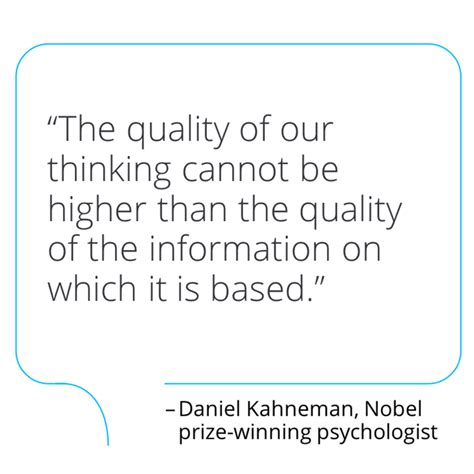 Nobel prize-winner Daniel Kahneman: 10 best quotes - ITN Business