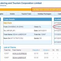 [Resolved] Indian Railways — Online Tatkal Booking