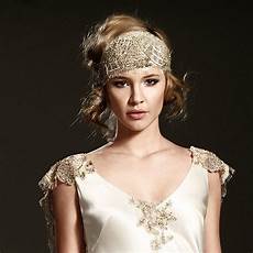 20s Hairstyles With Headband by 1920s Headbands Johanna Johnson Deco Weddings 20s Hairstyles With Headband