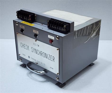 Terasaki Electric Check Synchronizer ECS-1M | Versatile Marine