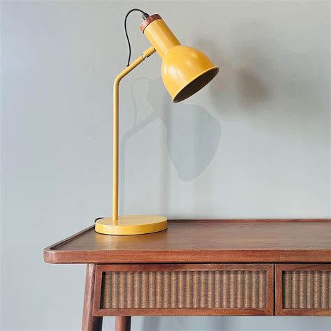 Lisa Study Table Lamp Mustard