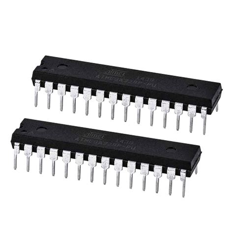AdraXx ATmega328P-PU 28 pin DIP Microcontroller IC 8BIT 32KB FLASH Set ...