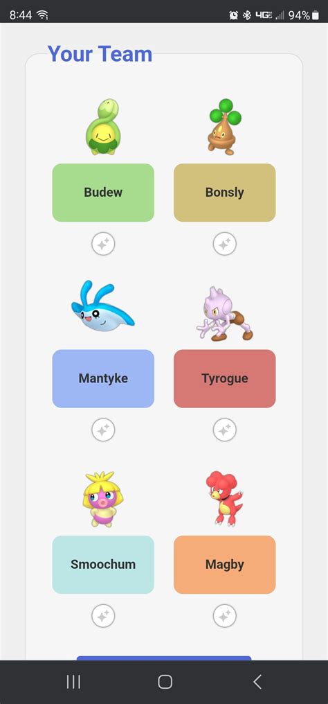 Thinking of doing an all baby pokemon run. What do you think? : r ...