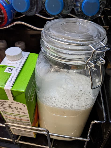 Getting overwhelmed with kefir after about a week. I can't drink it fast enough so I put it in ...