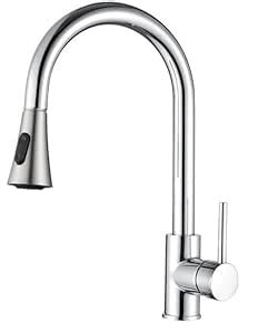 Alark Kitchen Pull Out Faucet Brushed Sink Vegetable Basin Telescopic ...