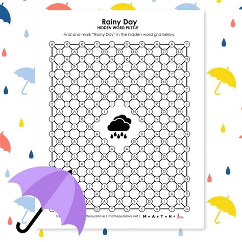 Free Printable Rainy Day Activities (Free PDF Downloads)