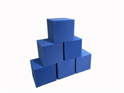 Amazon.com: Foamma Blue Foam Pit Cubes/Blocks 4 x 4 x 4 500 Pack for ...
