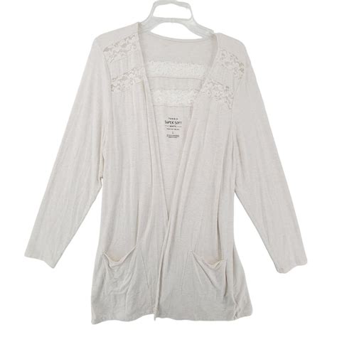 Torrid Women's Long Sleeve Cover Up White Size... - Depop