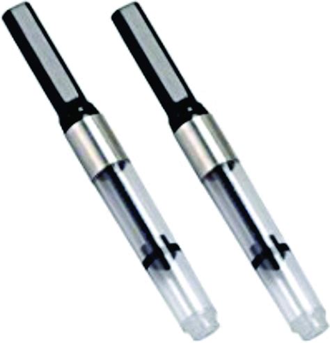 Fountain Pen Ink Converter(Screw Type) Pack Of 2, Black : Amazon.in ...